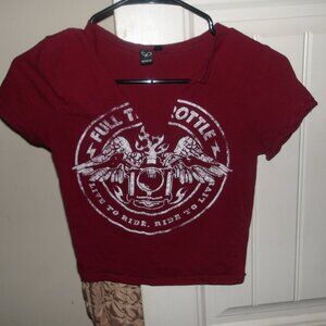 vneck baby tee